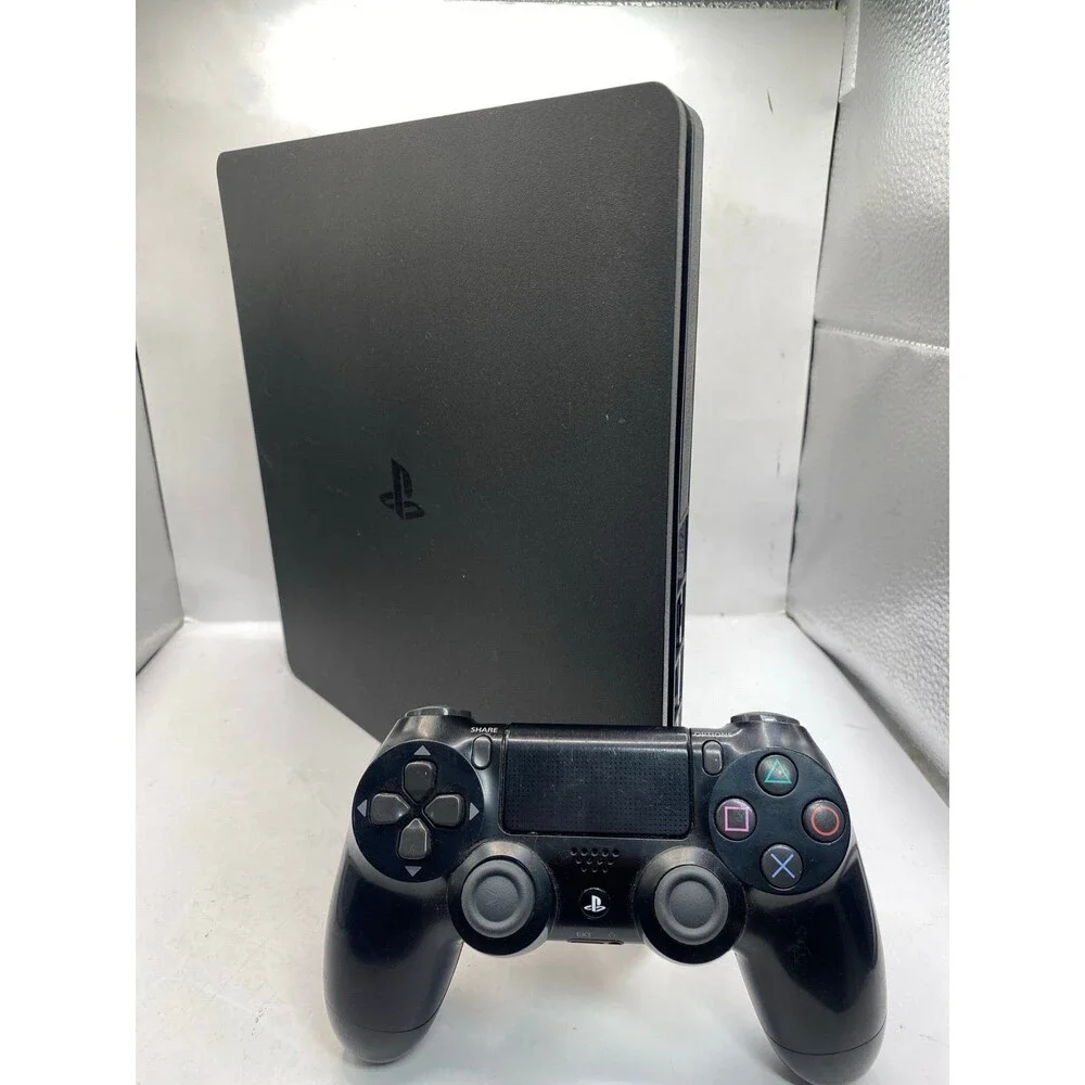 PlayStation 4 Slim 1TB System (PS4 Slim) [Controller And Cords Included] CLEAN